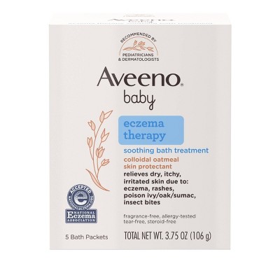 Aveeno Baby Eczema Therapy Nighttime Moisturizing Balm, Soothes & Relieves  Dry, Itchy Skin - 1oz : Target