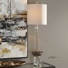 Uttermost Kiota Wasp’s Nest Buffet Lamp – 33” Tall Steel, Resin & Crystal Accent Light - 2 of 4