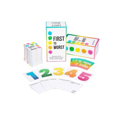 Dyce Games First to Worst Party Game