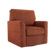 CAVINAS 360° Swivel Accent Chair with Chenille Upholstery,Compact Rotating Arm Chair for Living Room,Bedroom,Office - 2 of 4