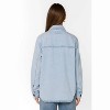 Women's Denim Shirt Jacket - Velvet Heart - 4 of 4