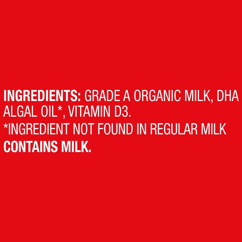 Horizon Organic Whole DHA Omega-3 Milk - 0.5gal, 5 of 9