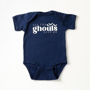 The Juniper Shop All The Ghouls Love Me Baby Bodysuit - 1 of 2