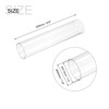 Unique Bargains Polycarbonate High Impact Lighting Model Water Plumbing Pipe Clear - 2 of 4