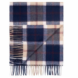 Lona Scott Pure Cashmere Tartan Scarf - 1 of 4