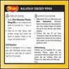 Shan Malaysian Chicken Wings Oriental Seasoning Mix 1.41 oz (40g) - Spice Powder for Deep Fried/Grilled Chicken Wings  (Pack of 1) (Pack of 1) - 2 of 4
