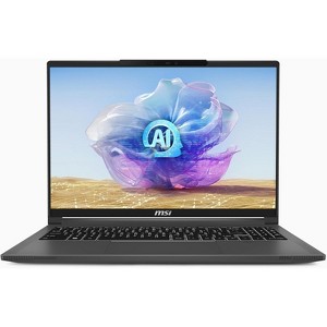 MSI Creator 16 AI Studio Laptop: Intel Ultra 9-185H, 16" UHD+ MiniLED Display, NVIDIA RTX 4090, 64GB DDR5, 2TB SSD, Win 11 Pro: Lunar Gray A1VIG-074US - 1 of 4