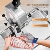 ROVSUN 1500W Electric Bone Saw Machine 6 Saw Blades,Stainless Steel 19.4 x 15.2 In Table for Chicken Fish Beef - 4 of 4