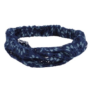 Unique Bargains Women's Fireworks Thin Lace Wide Headband 1 Pc - 1 of 4