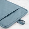 KITCHENAID Ribbed Soft Silicone Pot Holder 2-Pack Set, Fog Blue, 7"x9" - 4 of 4