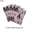 Unique Bargains Gift Wrap Paper Glossy Coated Paper 27.56inchx19.69inch 5Pcs - 3 of 4