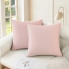 REGALWOVEN Geometric Pattern Soft Cozy Throw Pillow Covers for Living Room Sofa Home Decor 2 Pcs - 2 of 4