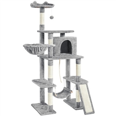 Yaheetech 70"H Large Cat Tower with Condo & Scratching Posts