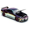 Skyline GT-R (R33) RHD Chameleon Chrome with Carbon Hood "APA XPO 2025 Exclusive" 1/64 Diecast Model Car by Pop Race - 2 of 4