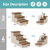 Cozy Kiss Multifunction Dog Stairs with Storage - Foldable Pet Steps and Ramp for Home and Travel - 2 of 4
