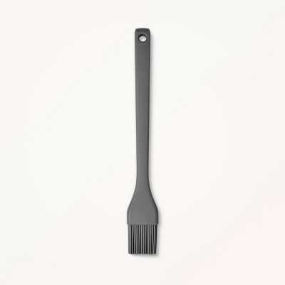 BLACK SILICONE KITCHEN BRUSH - GILDING AND BRUSHING DISHES