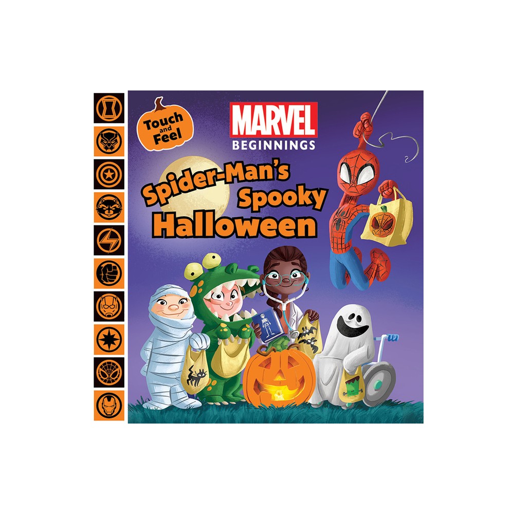 Marvel Beginnings: Spider-Mans Spooky Halloween - by Steve Behling (Board Book)