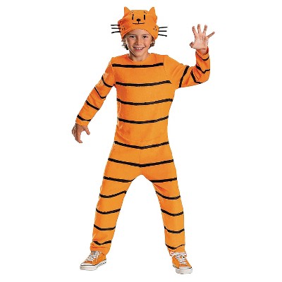 Dog Man™ Boys' Li'l Petey Halloween Classic Costume Jumpsuit - Orange - 3T-4T