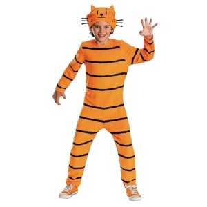 Dog Man Boys' Li'l Petey Classic Costume Jumpsuit - Orange - 4-6 - 1 of 3