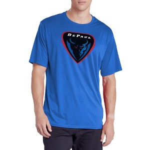 Men's Campus Lab DePaul University Men's Sport Active T-Shirt Primary Logo - 1 of 4