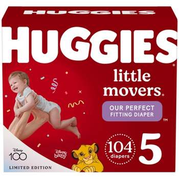 Huggies Little Movers Baby Disposable Diapers - Size 6 - 84ct : Target