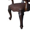 Acme Furniture Versailles 26" Dining Chairs Cherry Finish: Leather Upholstery, Nailhead Trim, No Assembly Required - 3 of 4