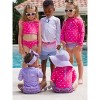 RuffleButts Baby/Toddler Girls UPF50+ Long Sleeve One Piece Rash Guard - 3 of 3