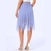 INSPIRE CHIC INSPIRE CHIC Women's High Rise Ruched Midi Skirts - 3 of 4