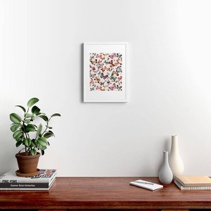 Ninola Design Butterflies Wings Countryside Framed Wall Art - Deny Designs - 1 of 4