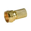 RCA VH5910R Gold-Plated RG Twist-on F-Connectors, 10 Count - 3 of 4