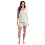 Softies - Piper - Cap Sleeve Short PJ Set with Contrast Piping