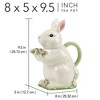 Certified International 32oz Easter Morning 3D Bunny Teapot - 3 of 4