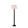 61" In Coastal Littoral Wood Insp Modern Floor Lamp - 2 of 4