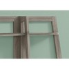 Bookshelf, Bookcase, Etagere, 3 Tier, 48"h, Office, Bedroom, Brown Laminate, Contemporary, Modern - 3 of 4