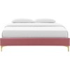 Modway Sutton Twin Performance Velvet Bed Frame - 3 of 4