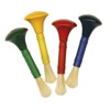 Creativity Street® Beginner Paint Brushes, Round Stubby Brushes, 10 Assorted Colors, 7.5" Long, 10 Per Pack, 3 Packs - 2 of 2