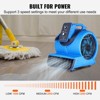 VEVOR Floor Blower, 1/2 HP, 2600 CFM Air Mover for Drying and Cooling, Portable Carpet Dryer Fan with 4 Blowing Angles and Time Function - 4 of 4