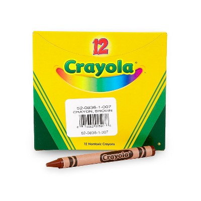 brown crayola marker