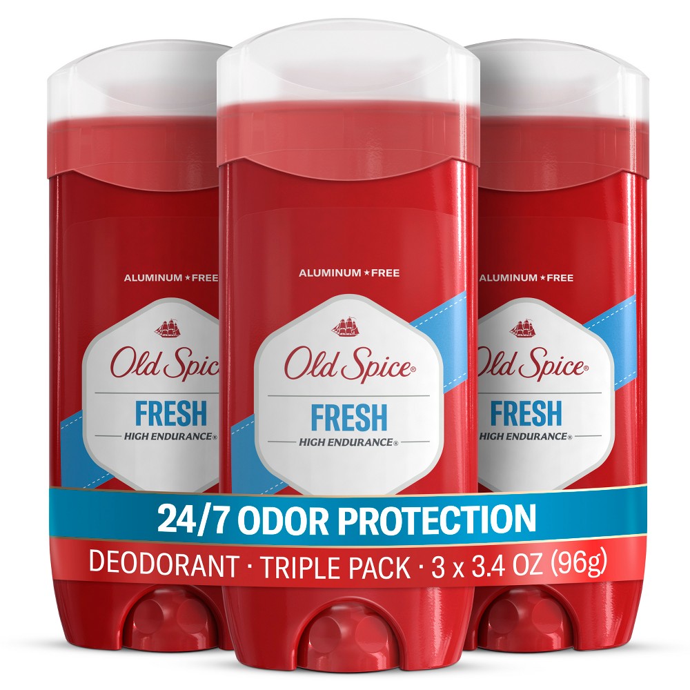 Old Spice Men's Deodorant - Legendary Fragrance Fresh - 3.4oz/3pk