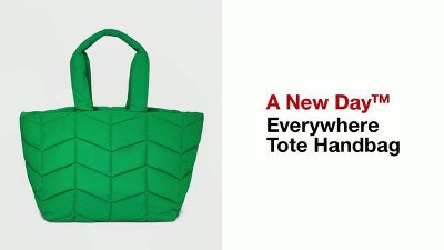 Large Boxy Tote Handbag - A New Day™ : Target
