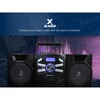 Emerson EPB-4000 Portable CD & Cassette Stereo Boombox with AM/FM Radio, Black - 4 of 4
