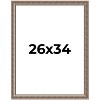 PosterPalooza | Ornate Gold Picture Frame - UV Acrylic, Foam Board Backing, Hanging Hardware - 2 of 4
