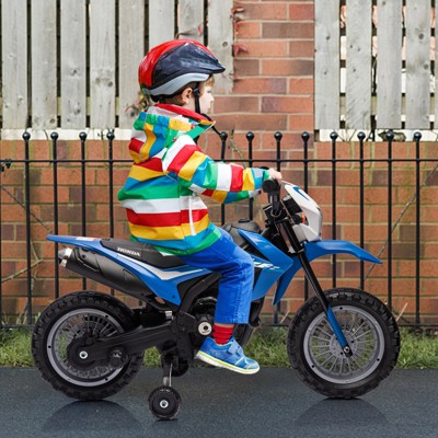 Garvee Kids Electric Ride-on Motorcycle, 6V-Motorbike with Training Wheels,Headlight,Engine Sounds, for Boys Girls