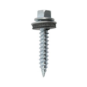 Grip-Rite Pro-Twist No. 9 Sizes X 1-1/2 in. L Hex Round Washer Head Sheet Metal Screws 1 lb 91 pk Model No. NHWNW91121 - 1 of 1