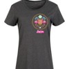 Women's - Barbie - Barbie Crest Full Color Graphic T-shirt Dress - 2 of 4