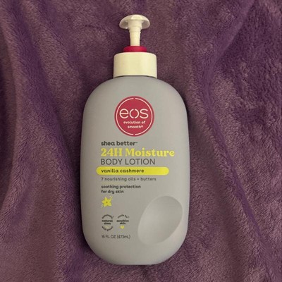 Eos Shea Better Moisture Body Lotion - Vanilla Cashmere - 16 Fl Oz : Target