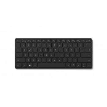 Microsoft Designer Compact Keyboard Black - Bluetooth 5.0 Connectivity - 2.40 GHz Operating Frequency - Dedicated Emoji Key