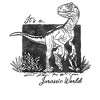 Mens Jurassic World Artistic Dino Painting T Shirt - 2 of 4