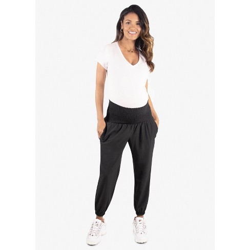 Over Belly Active Capri Maternity Pants - Isabel Maternity By Ingrid &  Isabel™ : Target