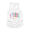 Simply Sage Market Spring Vibes Arched Varsity Racerback Tank - 2 of 4